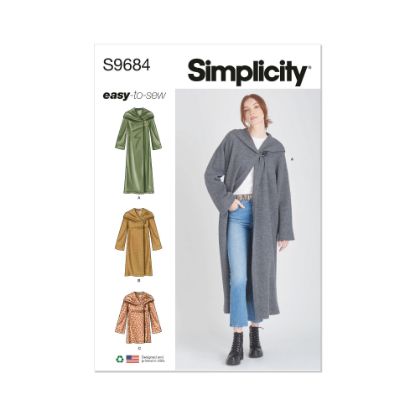 Picture of B37 SIMPLICITY S9684: COAT & JACKET SIZE 6-14