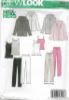 Picture of B168 NEW LOOK 6142: JACKET, TOPS & PANTS SIZE XS-XL 