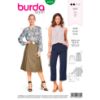 Picture of B121 BURDA 6434: TOPS SIZE 8-18