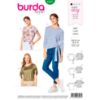 Picture of B253 BURDA 6427: TOP SIZE 8-18