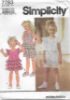 Picture of F5 SIMPLICITY 7783: GIRL'S TOP, SKIRT & SHORTS SIZE 2-4