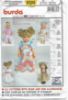 Picture of F11 BURDA 8308: DOLLS CLOTHES  SIZE 12- 18"