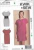 Picture of C179 KWIK*SEW 3579: DRESS SIZE XS-XL