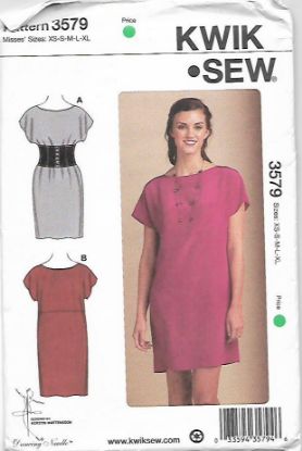 Picture of C179 KWIK*SEW 3579: DRESS SIZE XS-XL