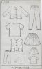 Picture of B117 NEW LOOK 6398: CHILDS TOPS, SKIRT & PANTS SIZE 2-7