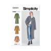 Picture of B38 SIMPLICITY S9684: COAT & JACKET SIZE 16-24